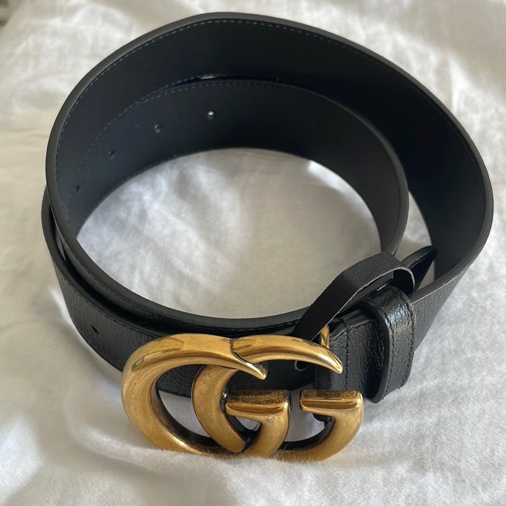 Gucci GG Marmont Wide Belt Womens